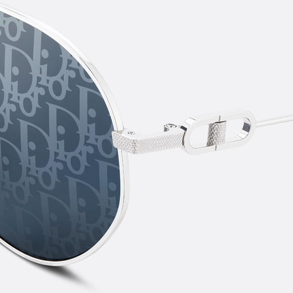 Dior Unisex CD Link A1U Blue Dior Oblique Pilot Sunglasses - Picture 3 of 3